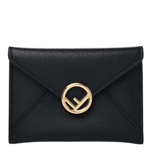 Fendi Calfskin medium flat envelope pouch